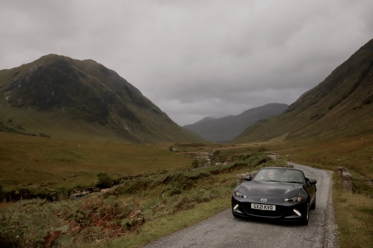 Mazda MX-5 shooting location